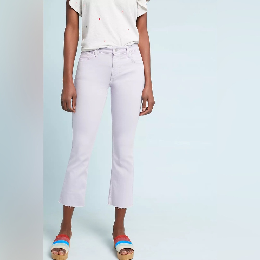 Pilcro and the Letterpress Light Purple Ankle Jeans